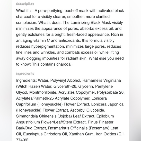 Boscia Lumininizing Black peel off mask 80 g - Picture 5 of 5